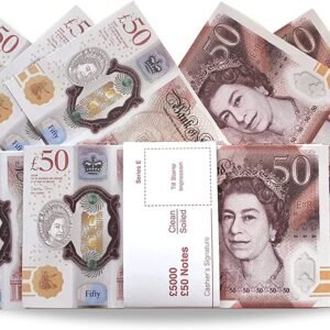 £5,000 PROP MONEY STACK / £50 NOTES / 2021 - PRESENT EDITION