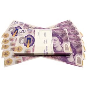 £2000 PROP MONEY STACK  / 20 POUND NOTES / NEW STYLE 2020 - PRESENT EDITION