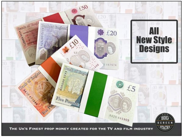 £8,500 PROP MONEY BUNDLE INCLUDING £5/£10/£20/£50 STACKS - Image 3