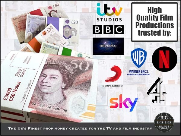 £15,000 PROP MONEY STACK / £50 NOTES / 2021 - PRESENT EDITION - Image 4