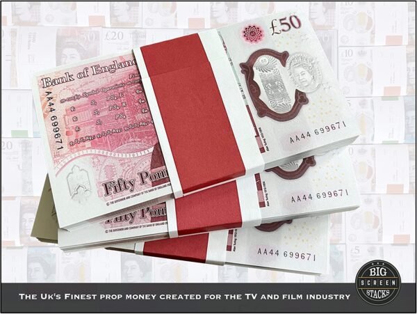 £15,000 PROP MONEY STACK / £50 NOTES / 2021 - PRESENT EDITION - Image 3